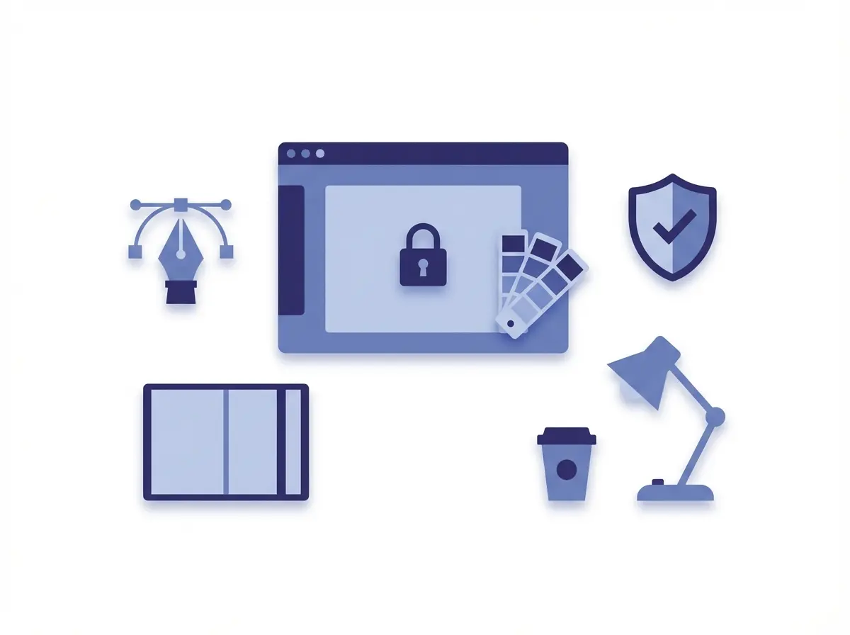 Designer / Creative NDA - NDA template illustration